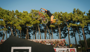 Qué es el Marisquiño en Vigo: competición de BMX en Samil. Foto de Aldara Gutiérrez Pol.